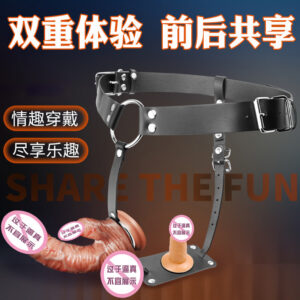 Wearable Silicone Penis Underwear with Vibration for Adult Couples