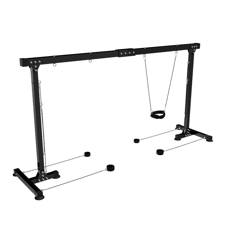Jiuai SM Couple's Bondage Set with Metal Handcuffs and Restraint Straps - Image 5