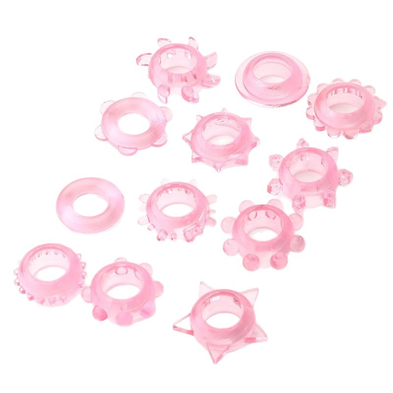 TPE Locking Delay Penis Ring, Anti-Rolling Foreskin Barrier Ring, Random Color - Image 5