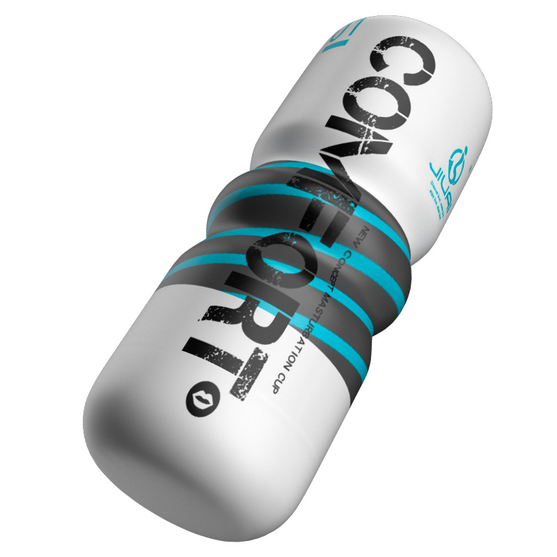 Manual Male Masturbation Cup TPE Airplane Cup Portable Clip-On Suction Device - Image 4