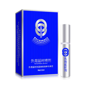 Men's External Delay Spray 2ml Trial Size, Non-numbing Formula for Longer Lasting Control