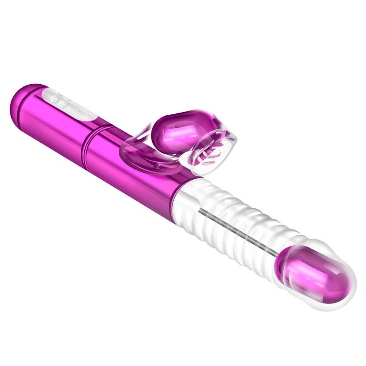 HiShuang 2nd Gen Vibrating Wand with Heating, Telescopic Swing, 36 Modes, USB Rechargeable - Image 5