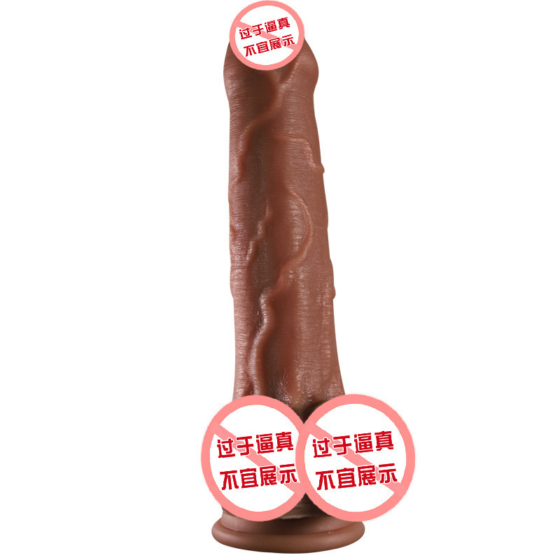 Soft Silicone Realistic Dildo for Women, Foreskin Detail, Skin Tone - Image 4