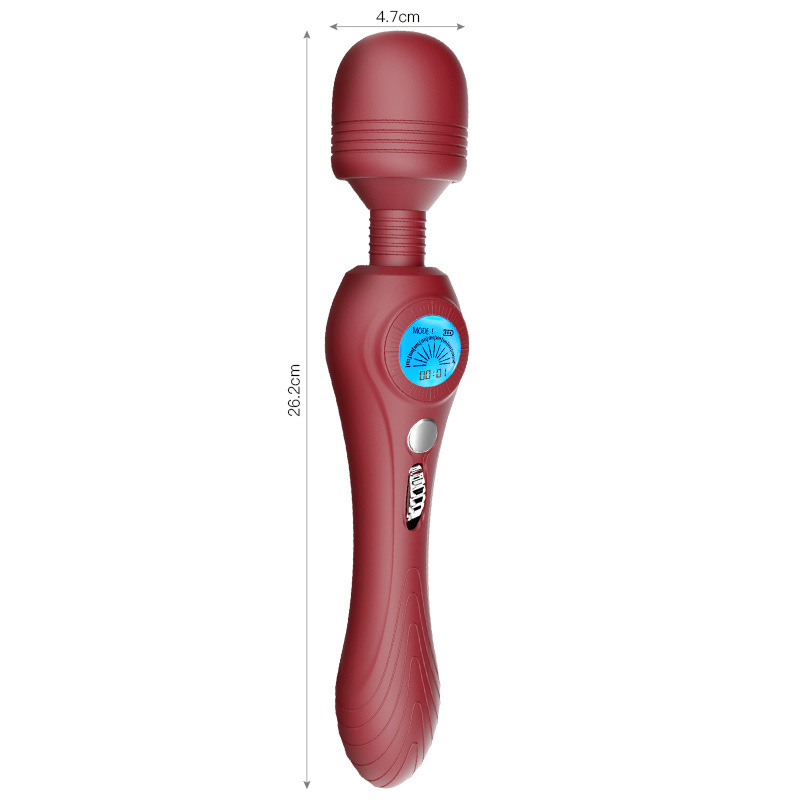 Jiuai AV Wand Vibrator for Women, Silicone ABS, Rechargeable-Style Massage Device, Adult Private Toy - Image 5