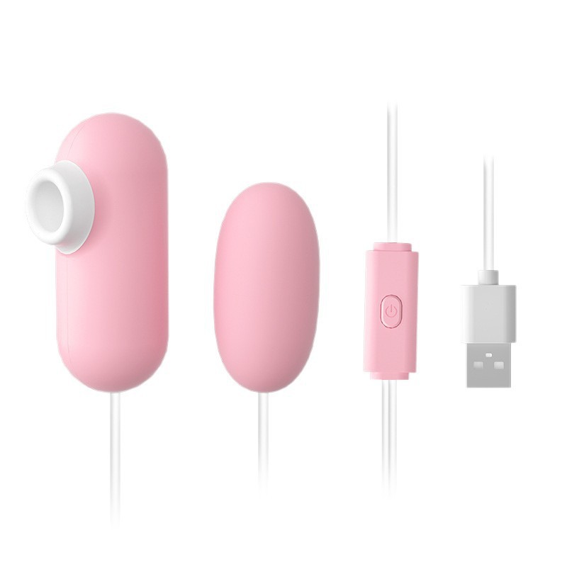 Wearable Vibrating Egg with Suction and Vibration, Quiet Under 50 dB, Light Pink - Image 5