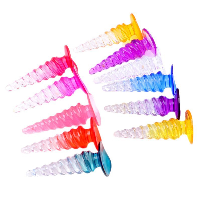Jelly Anal Plug with Graduated Beads, Flexible TPE Beginner Anal Trainer - Image 5
