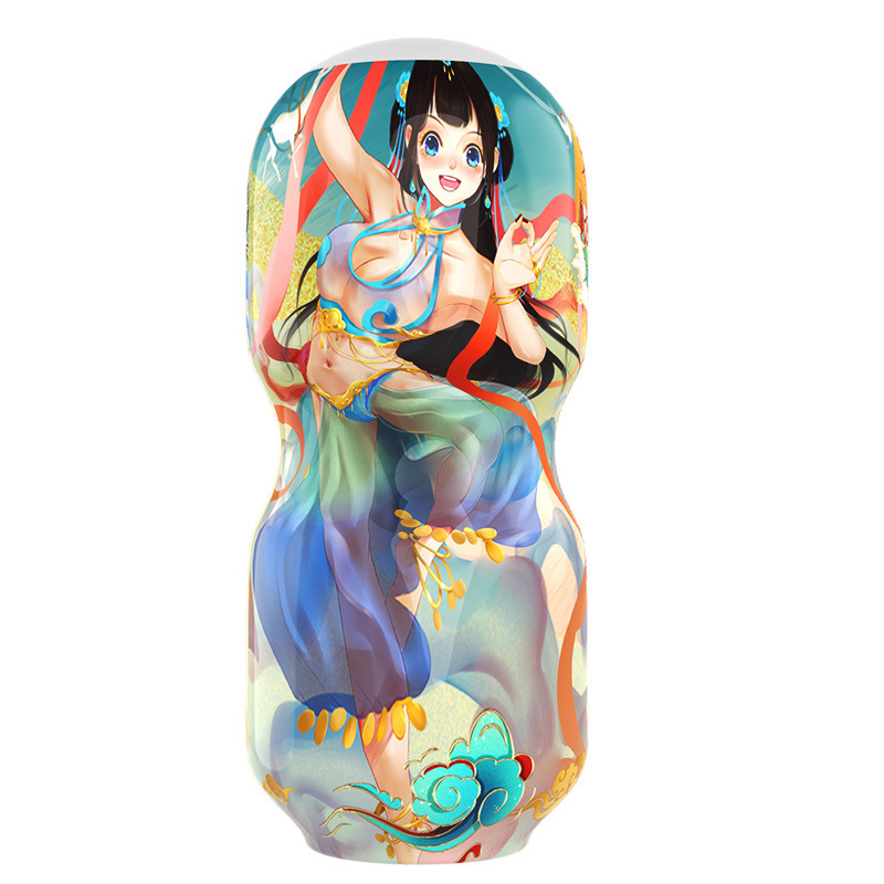 Jiuai Western Region Aircraft Cup Manual Male Masturbator with TPE Sleeve and ABS Body - Image 5