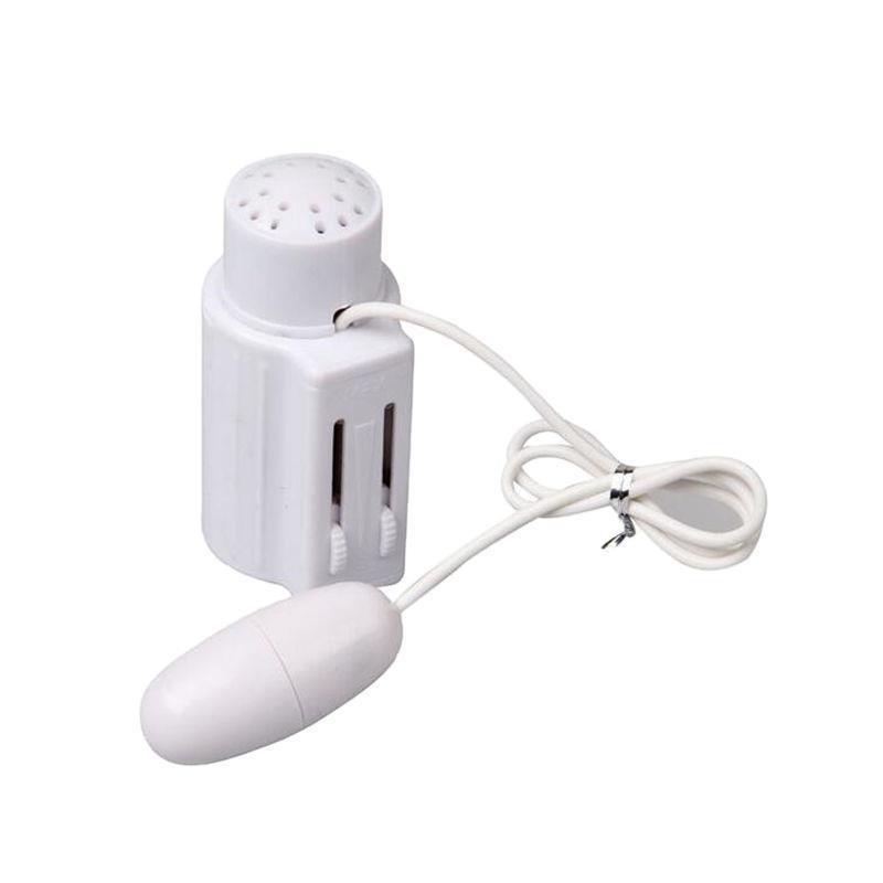 Jiuai Mini Vibrating Egg with Realistic Voice, Quiet 50dB ABS Adult Massager, White - Image 5