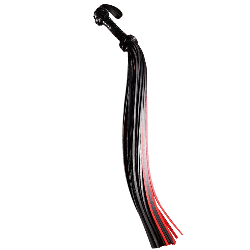Jiuai SM Fringe Whip with Leather Accents for Adult Couples - Image 5