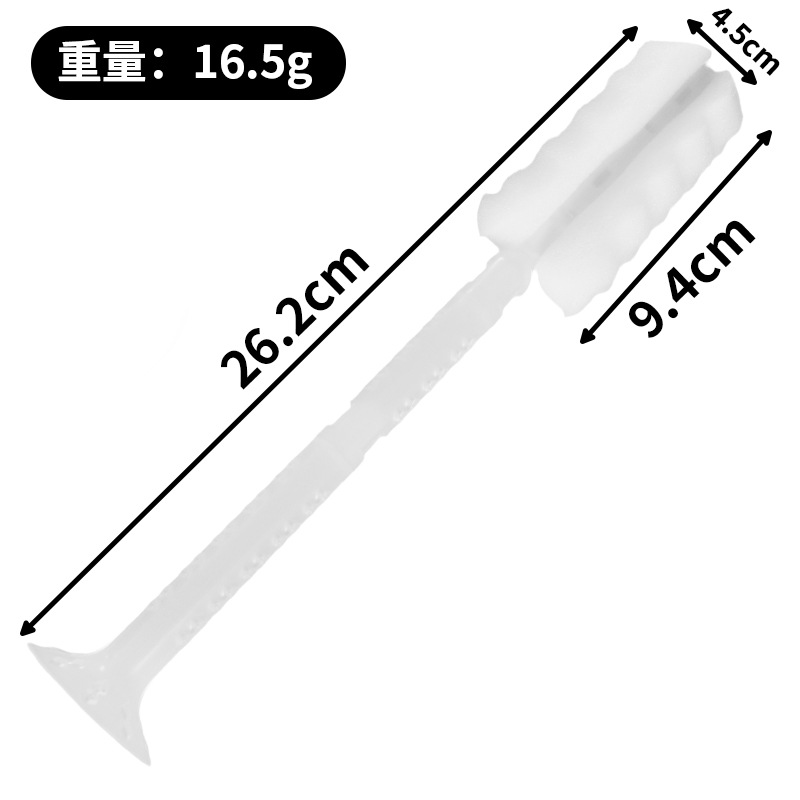 Jiuai Sponge Cleaning Stick Adult Wellness Accessory White - Image 5