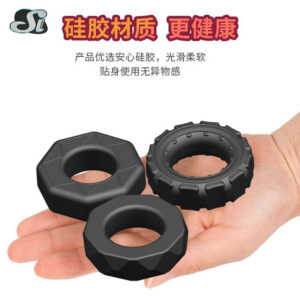 Liquid Silicone Locking Ring with Wheel-Type Precision Adjustment for Delay