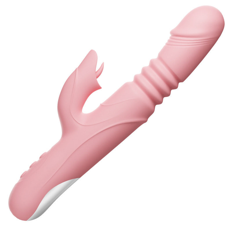 G-Spot Vibrator with Telescopic Adjustment, Rechargeable Silicone Design, Red - Image 4