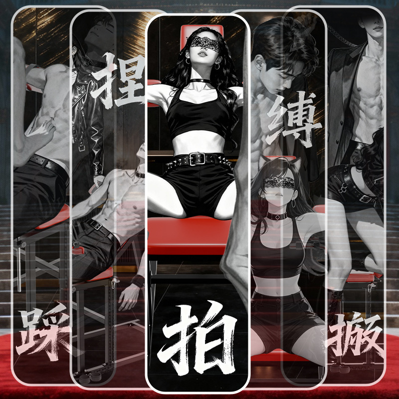 Jiuai SM Erotic Chair, Iron and Leather Bondage Furniture for Couples - Image 4