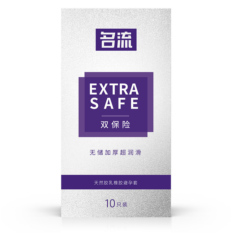 Celebrity Brand Double-Protection Lubricated Condoms, Medium, Natural Latex, 10-Pack - Image 5