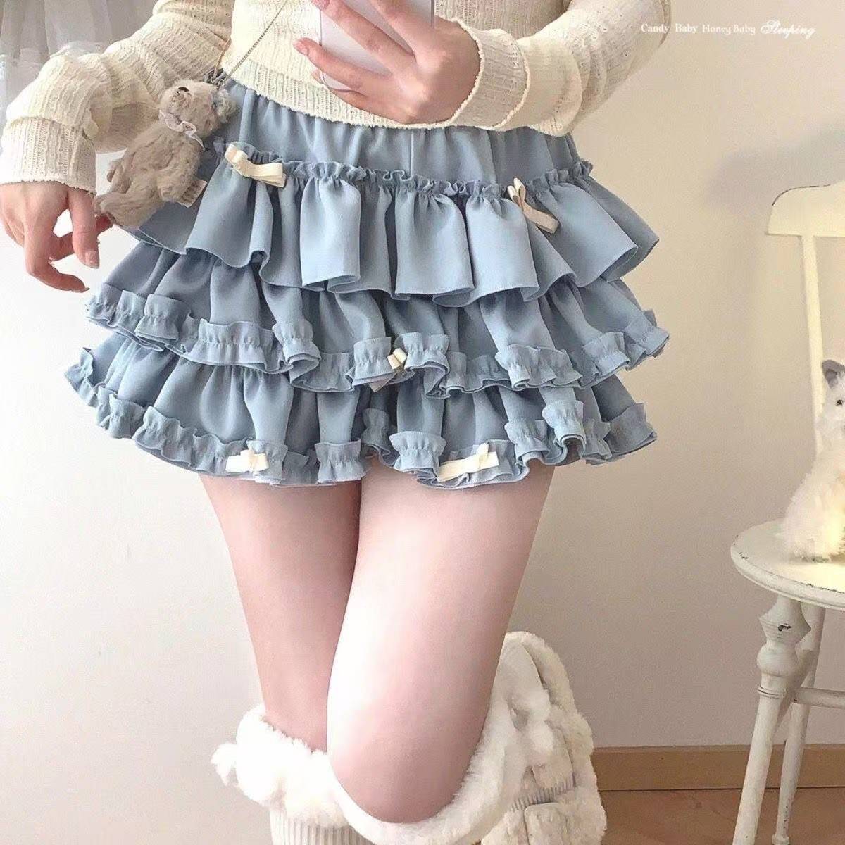 Pink Lace Mini Tutu Skirt, Slim Fit Polyester Cosplay Costume, One Size - Image 4