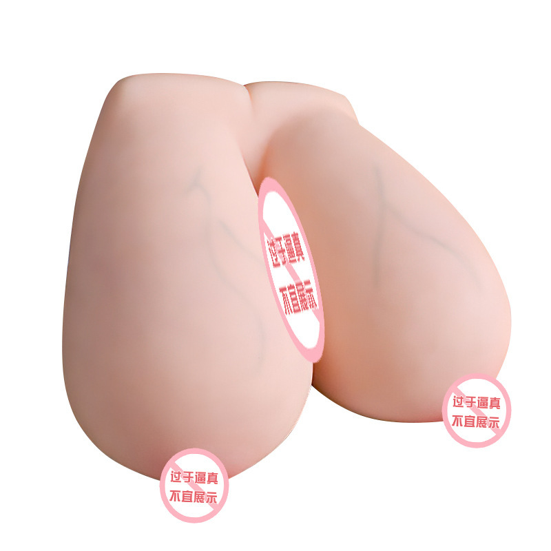 Jiuai Half-Body TPE Masturbator with Breasts, Vaginal and Anal Channels, Manual Use - Image 5