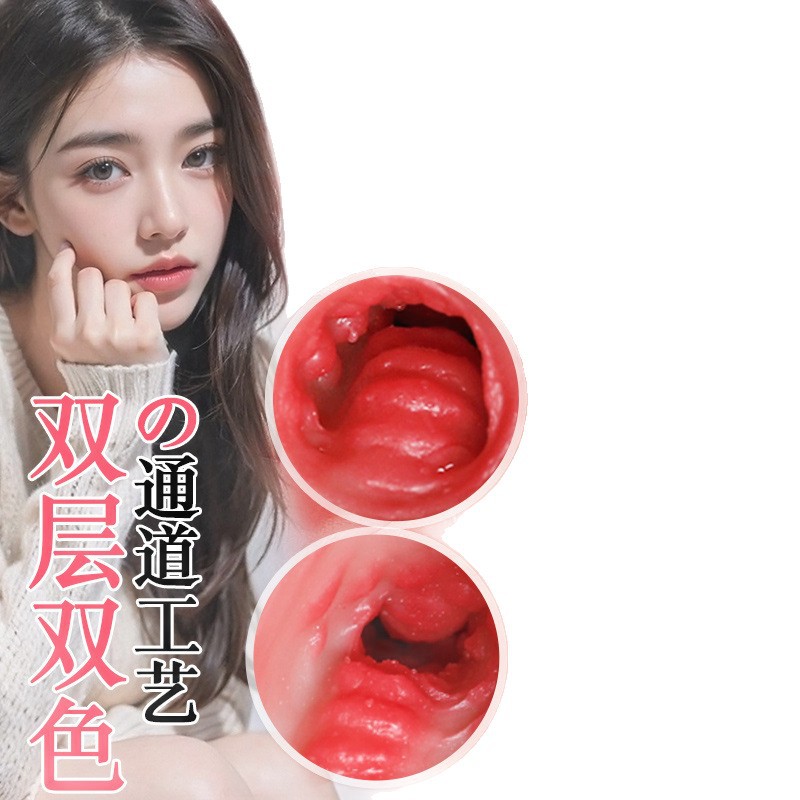 Male Masturbation Toy Inverted Mold TPE Manual Skin Tone Large - Image 5