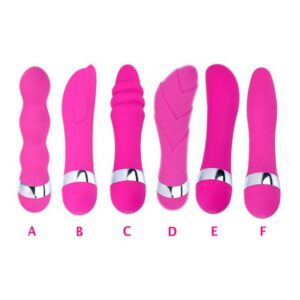 Small King Kong Mini Vibrator, Rose Red ABS Massage Stick for Women