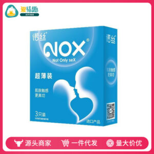 North Ultra-Thin Smooth Latex Condoms, Medium, Transparent, 3-Pack