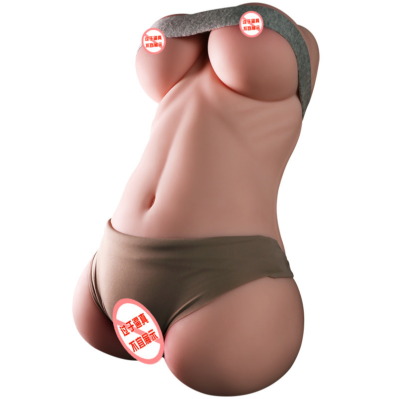 Jiuai Airplane Cup Half-Body Solid Doll Male Masturbator with Vaginal and Anal Inverted Mold - Image 5