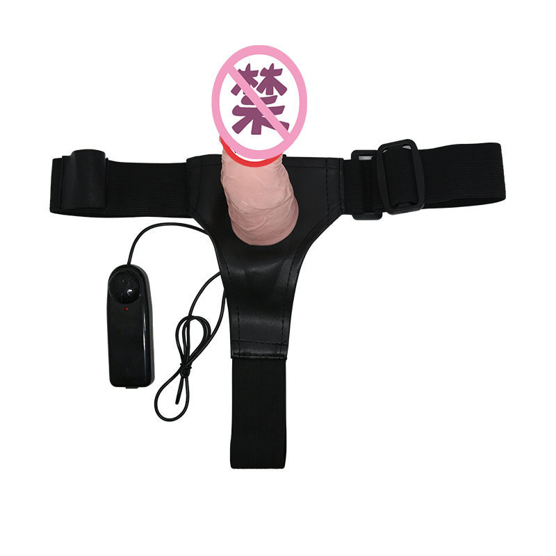 Remote Control Vibrating Hollow Wearable Dildo, Soft Realistic Strapless Design for Couples - Image 2