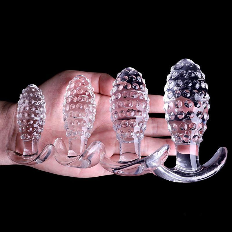 Pineapple-Textured TPE Anal Plug, Large 90 g Backdoor Trainer for Anal Play - Image 4