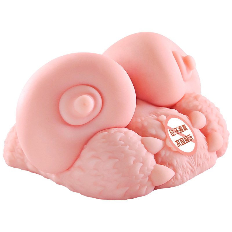 Male Masturbation Cup with Inverted Airplane Design, TPE, Manual Use, Adult Toy - Image 5