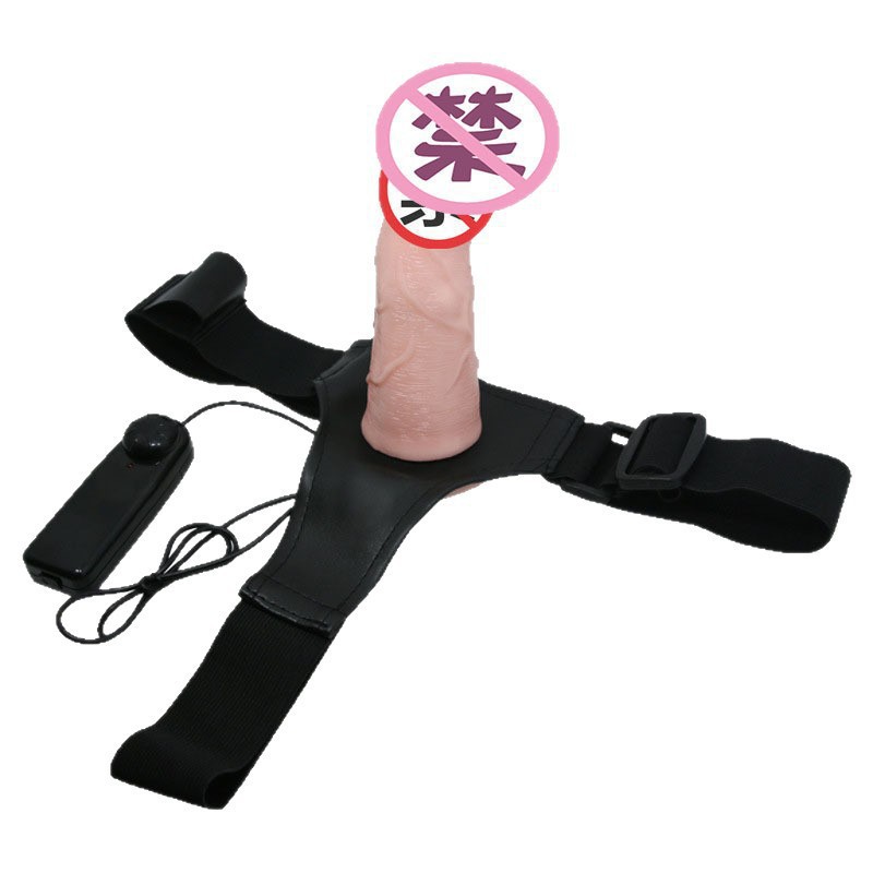 Remote Control Vibrating Hollow Wearable Dildo, Soft Realistic Strapless Design for Couples - Image 5