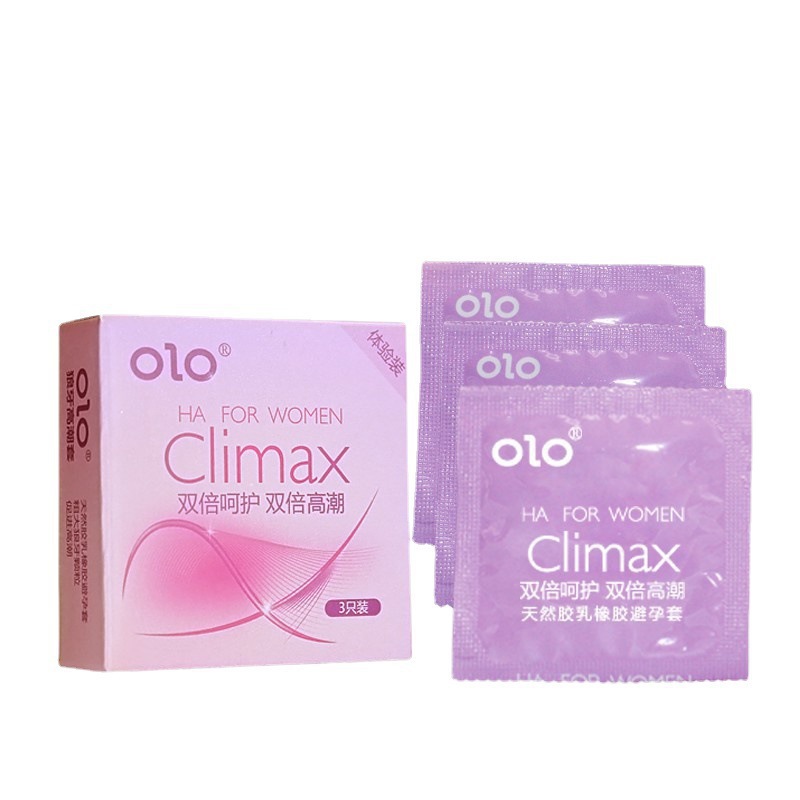OLO Hyaluronic Acid Condoms, Small Size, Latex, Smooth Transparent, 10-Pack - Image 4