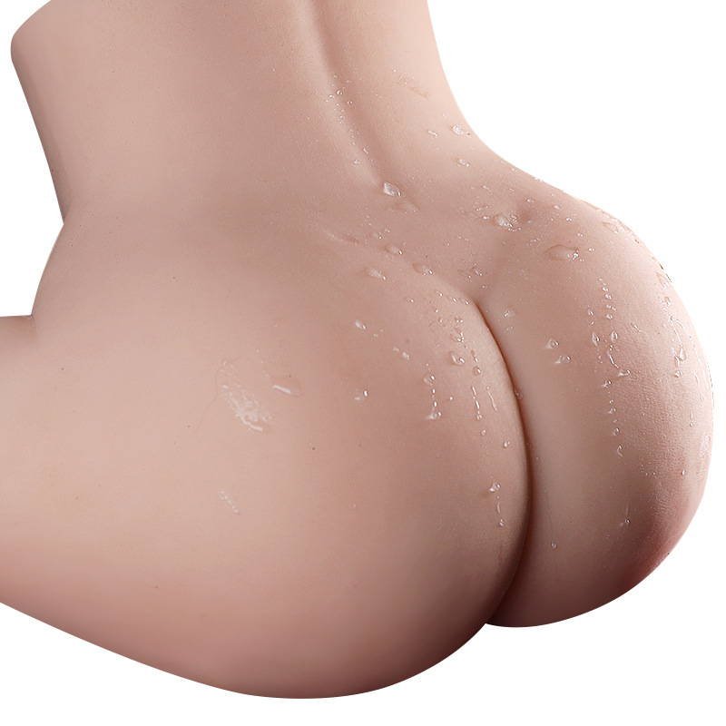 Jiuai Airplane Cup Half-Body Solid Masturbator with Big Butt and Vagina Mold in TPE - Image 5