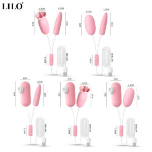 Lai Le Flirting USB Direct Plug Multi-Frequency Vibration Female Massager in Cherry Blossom Pink
