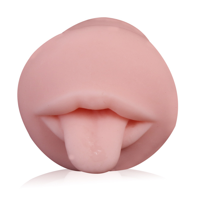 Jiuai Manual Male Masturbator Cup TPE Inverted Mold Flesh Color - Image 3