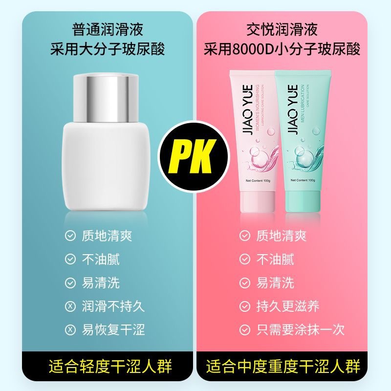 Water-Based Personal Lubricant 100ml with Hyaluronic Acid, Easy to Wash, Adult Use - Image 3