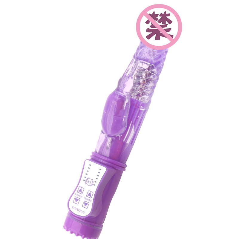 Electric Thrusting Dildo Machine with Dual Vibration and Bead Massage, 23 cm TPE - Image 5