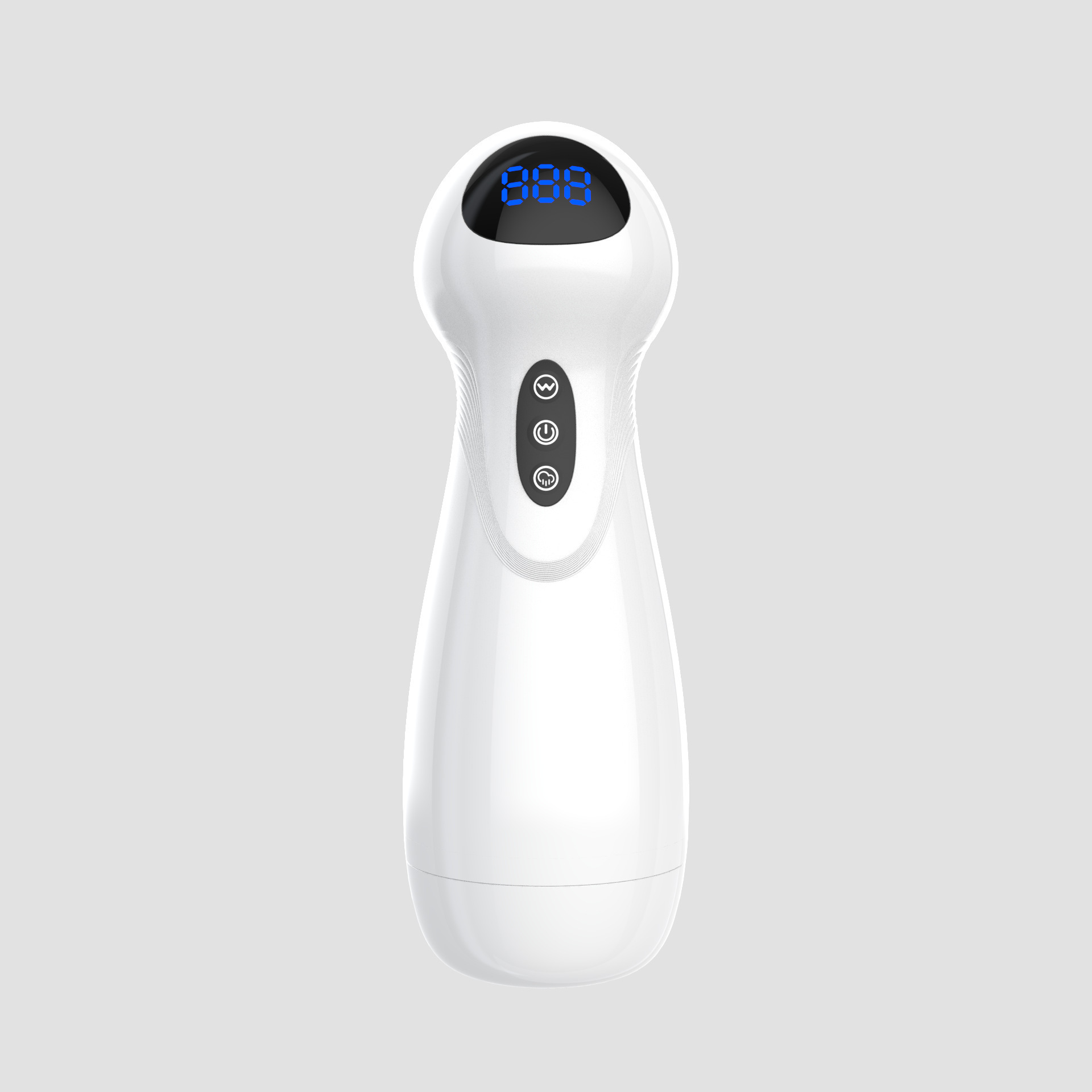 Automatic Male Masturbator Electric Stroking Suction Device, ABS and TPE Sleeve, White or Black - Image 4