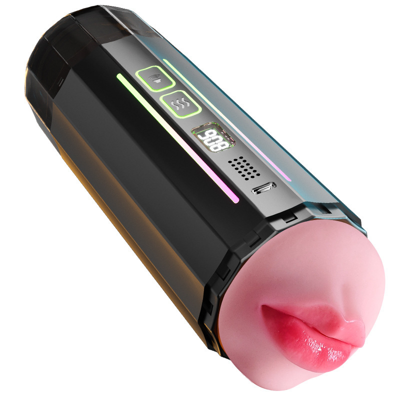 Jiuai Electric Airplane Cup Male Masturbator TPE Automatic Penis Trainer - Image 5