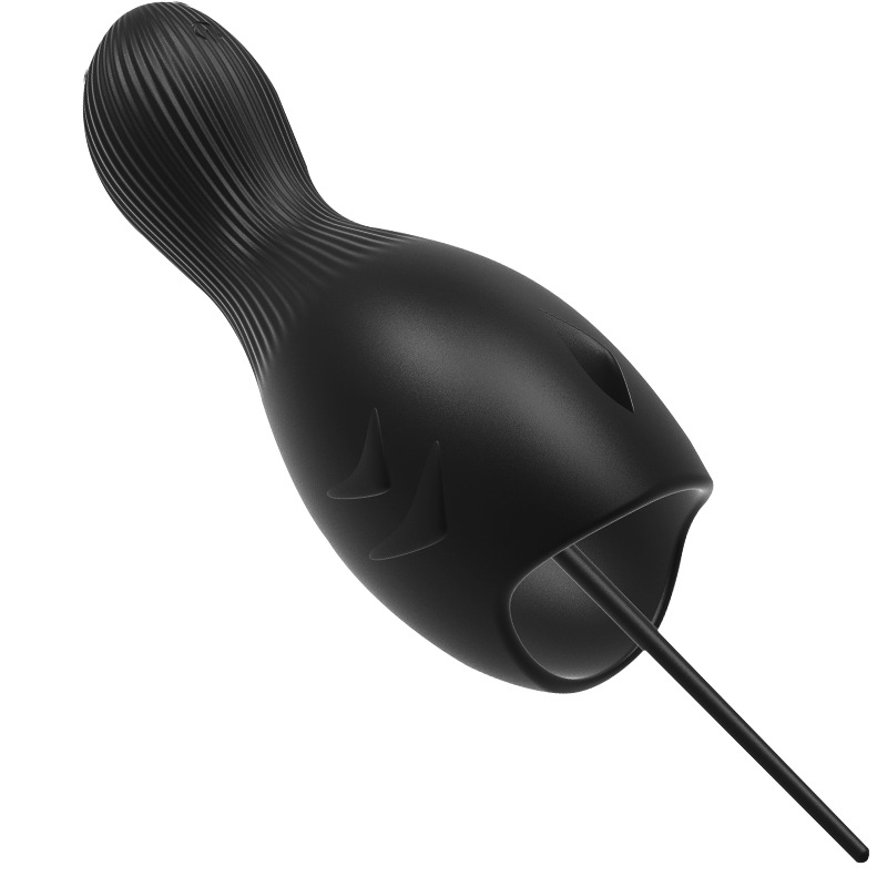 Jiuai Whale Eye Aircraft Cup Electric Male Masturbator with Vibration, Silicone, 16 cm - Image 4