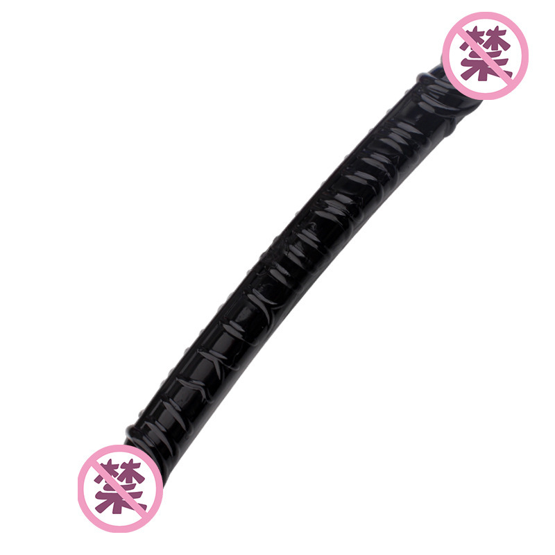 Extra-Long Double-Headed Dildo, Large Dual-Ended TPE Toy for Couples - Image 5