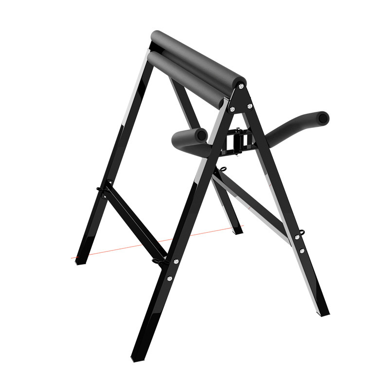 Jiuai SM Bondage Set with Metal Sex Chair Frame and Black Silicone Ball Gag - Image 5