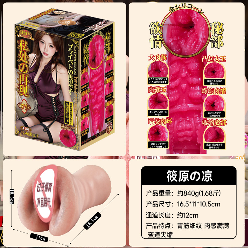 Liquid Silicone Realistic Male Masturbator Mold, Non-Inflatable Solid Doll, Manual Use - Image 4
