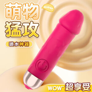 Mini Vibrator for Women, 10-Frequency Handheld ABS Massager, Purple