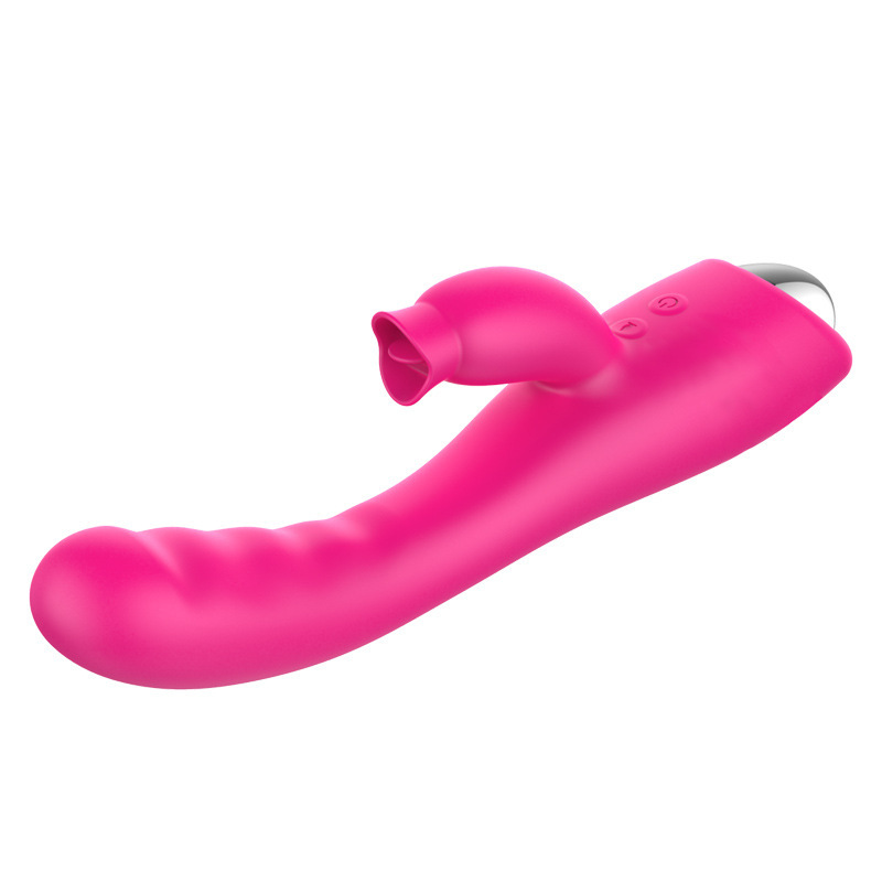 Tongue-Licking Telescopic G-spot Vibrator with Heating and Swing Motion - Image 2