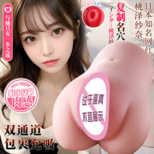 Jiuai Airplane Cup Male Masturbator, TPE Vaginal and Buttocks Mold, Skin Tone