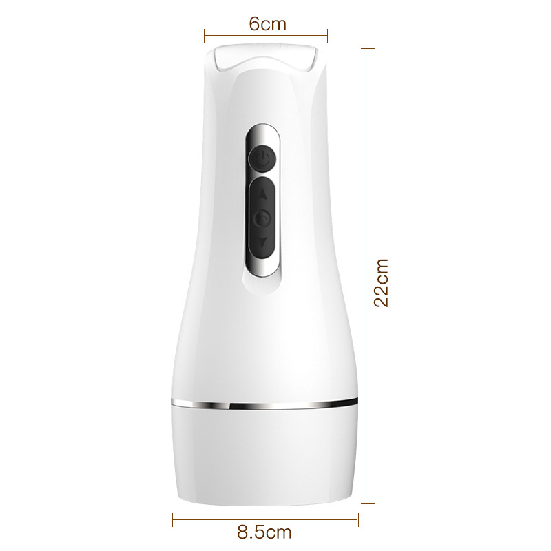 Jiuai Electric Airplane Cup Fully Automatic Male Masturbator with Vibration, TPE Sleeve, Black - Image 5