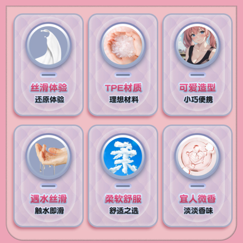 Manual Male Masturbator Airplane Cup TPE Inverted Half-Body Model Flesh - Image 3