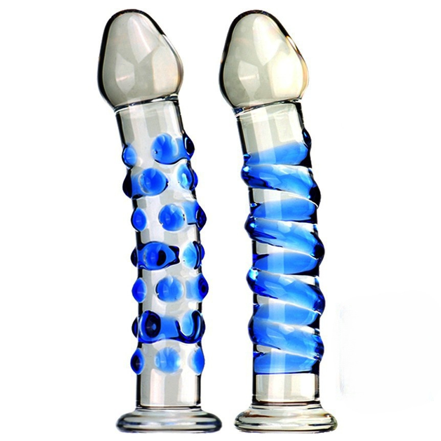 Crystal Glass Anal Beads Dildo, Small Training Plug, Transparent Borosilicate - Image 5
