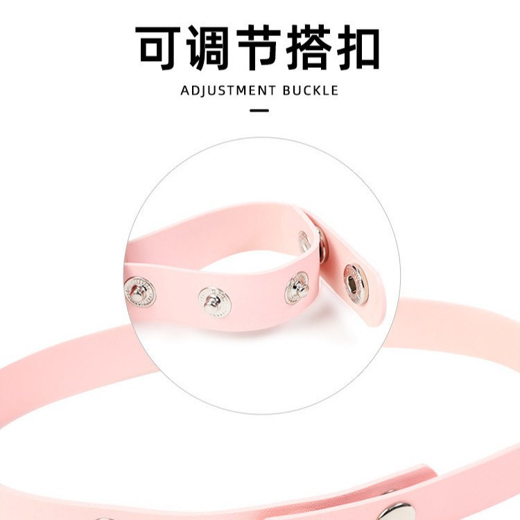 Jiuai Flirting Bundle Leg Ring Collar Couple Set Silicone Adult SM Accessories - Image 5