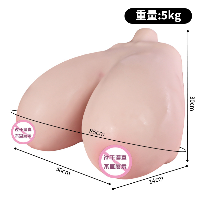 Jiuai Papaya Milk Manual Masturbator with TPE Body, Single or Triple Channel Options - Image 5