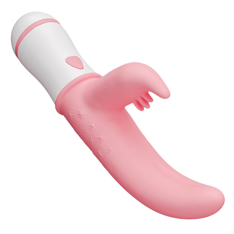 Jiuai Electric Vibrator Massage Wand for Women, Battery-Powered ABS Body Massager, Pink or White - Image 5