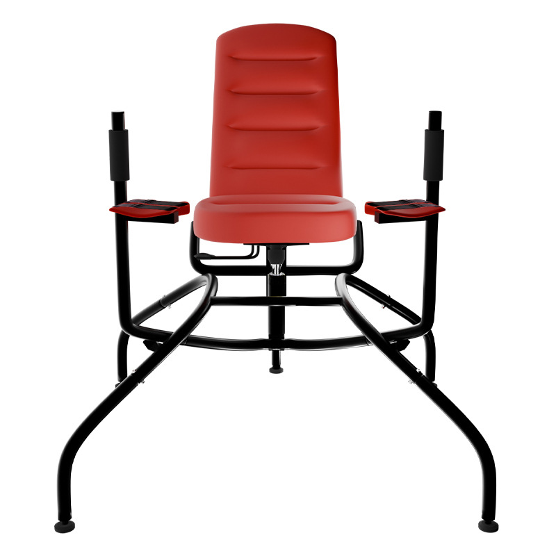 Jiuai SM Multifunctional Sex Chair with Metal Handcuffs, Red - Image 5